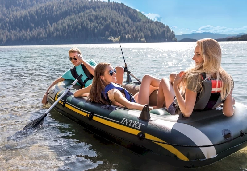 Intex Seahawk 3 Opblaasboot Set - Afbeelding 8