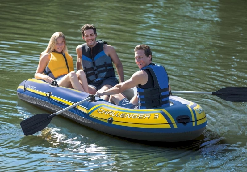 Intex Challenger 3 Opblaasboot Set - Afbeelding 3