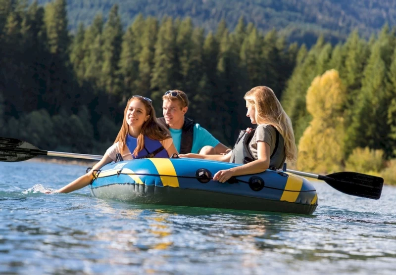 Intex Challenger 3 Opblaasboot Set - Afbeelding 7