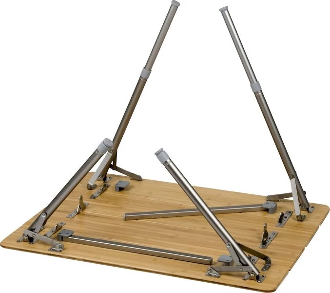 Bo-Camp Urban Outdoor Suffolk 80 X 60 Campingtafel - Bruin - Afbeelding 3