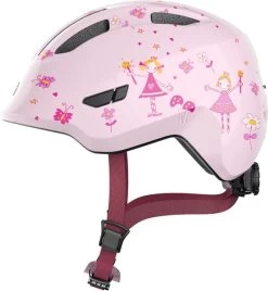 Abus Smiley 3.0 Kinderfietshelm - Rose Princess