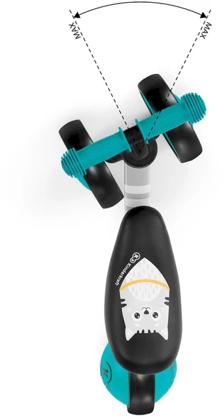 Kinderkraft Cutie Loopfiets - Turquoise - Afbeelding 4