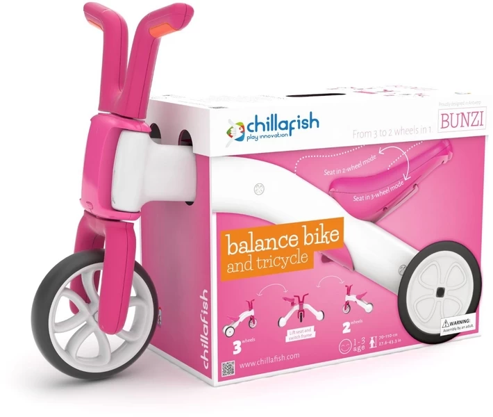 Chillafish Bunzi Loopfiets - Roze - Afbeelding 9