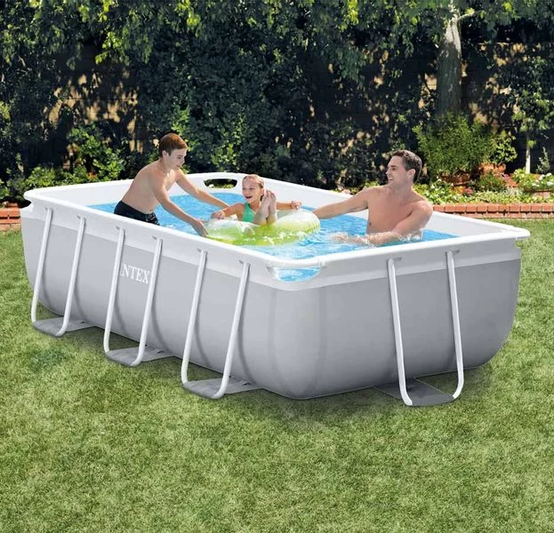 Intex Prism Frame Pool - 488 X 244 X 107 Cm - Met Filterpomp En Accessoires - Afbeelding 2