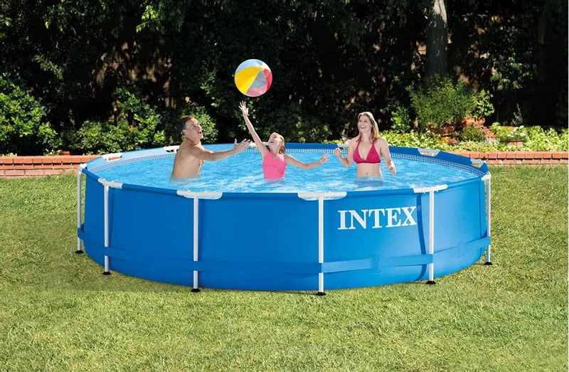 Intex Metal Frame Pool - 366 X 76 Cm - Met Filterpomp - Afbeelding 2