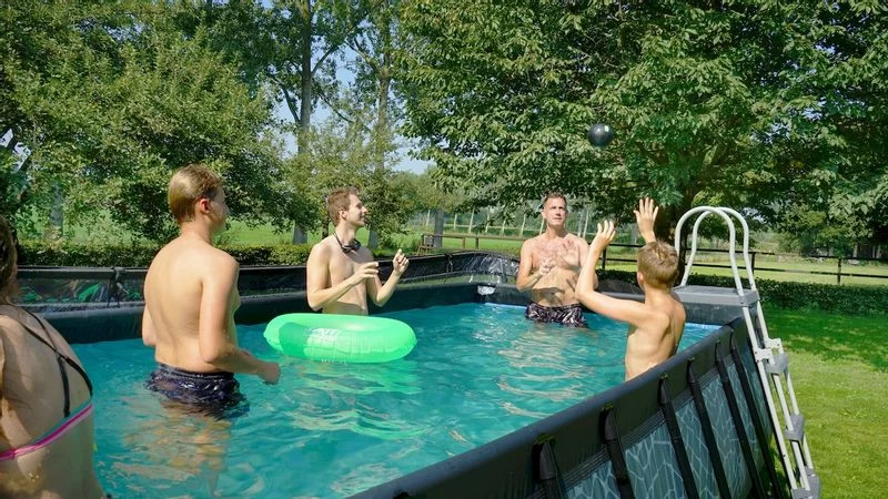 EXIT TOYS EXIT Stone Zwembad - 540 X 250 X 122 Cm - Met Zandfilterpomp En Trap - Afbeelding 6