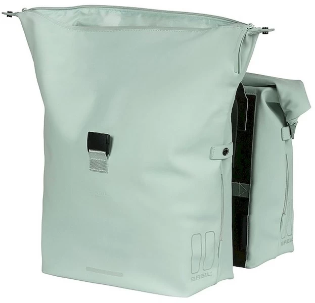 Basil SoHo Dubbele Fietstas - 41 Liter - Lichtgroen - Afbeelding 2
