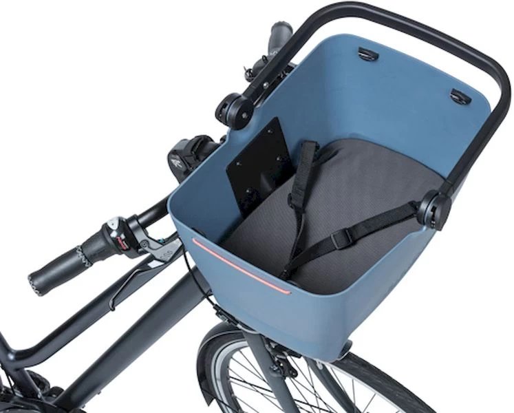 Basil Buddy Hondenfietsmand - Voorop - Blauw - Afbeelding 5