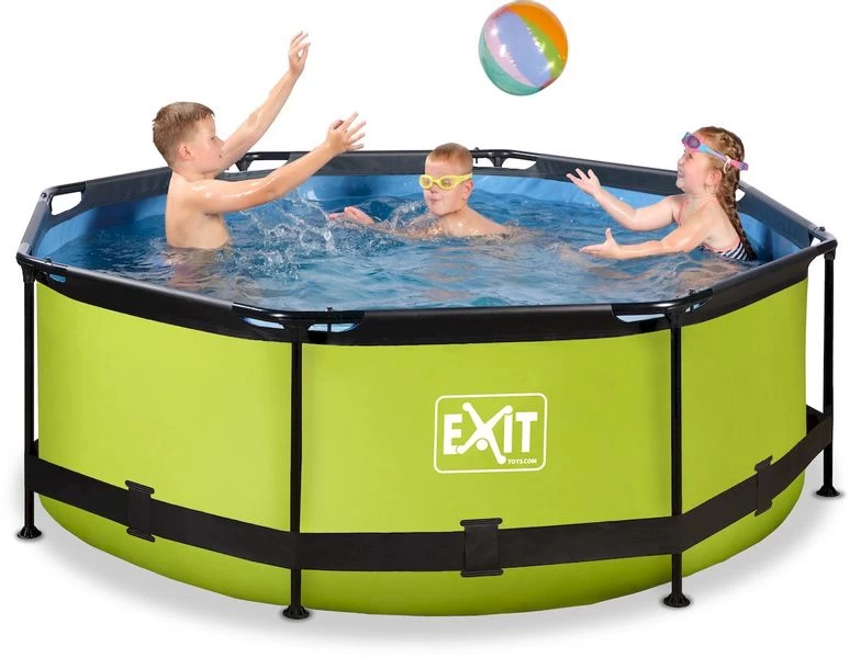 EXIT TOYS EXIT Lime Zwembad - 244 X 76 Cm - Met Filterpomp - Afbeelding 4