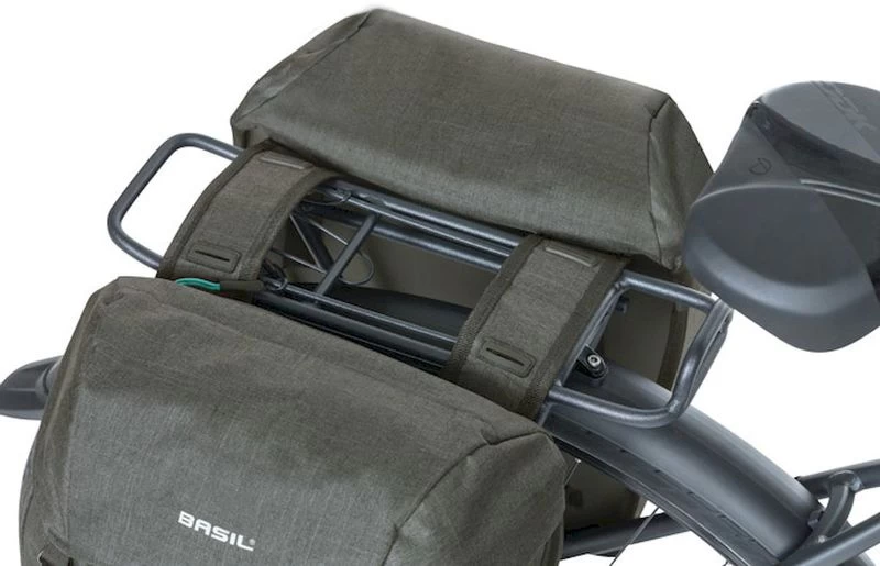 Basil Discovery Dubbele Fietstas - 18 Liter - Zwart - Afbeelding 9