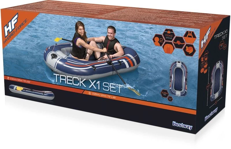 Bestway Hydro Force Treck X1 Opblaasboot Set - Afbeelding 14