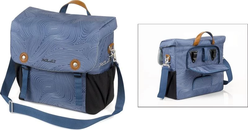 XLC Lux Enkele Fietstas - 18,5 Liter - Blauw - Afbeelding 3