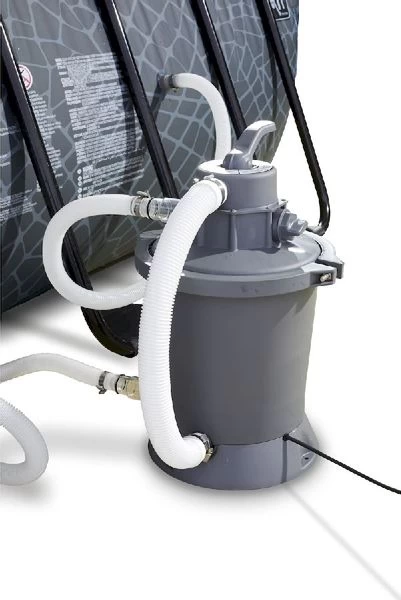 EXIT TOYS EXIT Stone Zwembad - 540 X 250 X 100 Cm - Met Zandfilterpomp En Trap - Afbeelding 7