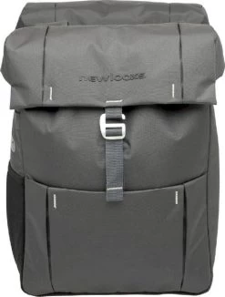 New Looxs Vigo Dubbele Fietstas - 37 Liter - Grijs