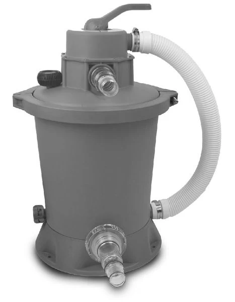 EXIT TOYS EXIT Stone Zwembad - 540 X 250 X 122 Cm - Met Zandfilterpomp En Trap - Afbeelding 9