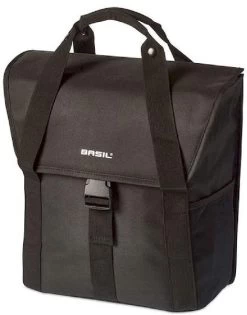 Basil GO Enkele Fietstas - 16 Liter - Zwart