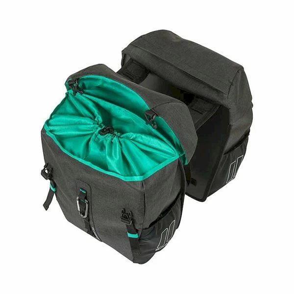Basil Discovery Dubbele Fietstas - 18 Liter - Zwart - Afbeelding 4