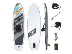 Hydro Force White Cap Opblaasbaar Supboard Set - Met Zitje