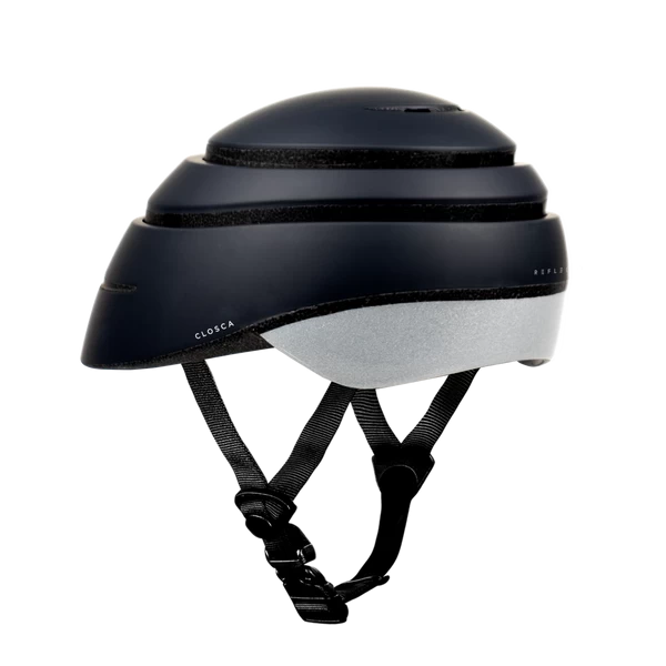 Closca Loop Reflective E-bike Helm - Donkergrijs