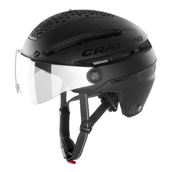 Cratoni Commuter Speed Pedelec Helm - Mat Zwart - Afbeelding 5