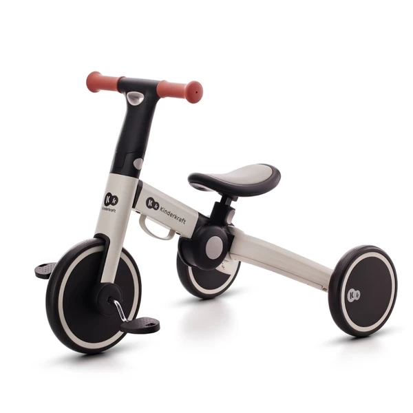 Kinderkraft 4Trike Driewieler Loopfiets - Grijs - Afbeelding 9