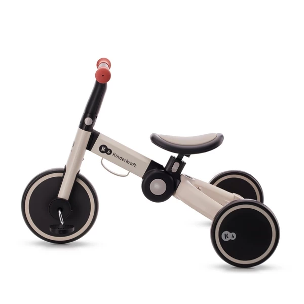 Kinderkraft 4Trike Driewieler Loopfiets - Grijs - Afbeelding 7