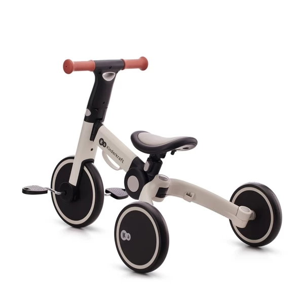 Kinderkraft 4Trike Driewieler Loopfiets - Grijs - Afbeelding 3