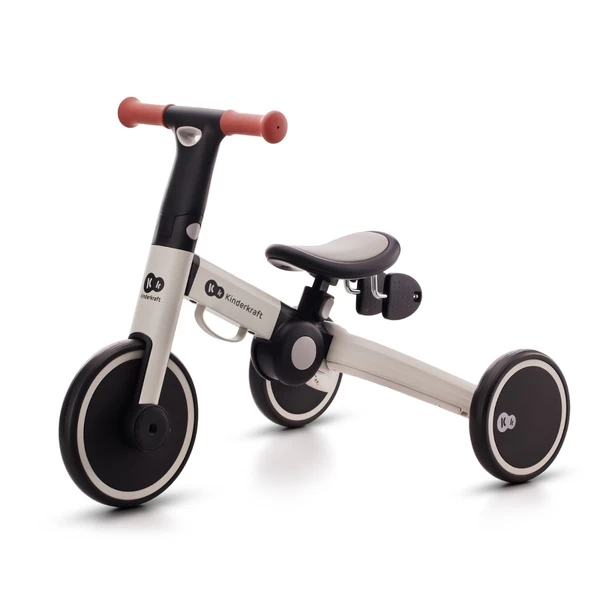 Kinderkraft 4Trike Driewieler Loopfiets - Grijs