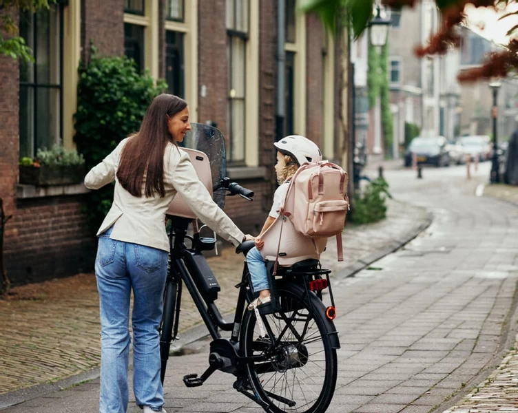 Urban Iki Kinderfietshelm - Roze - Afbeelding 4
